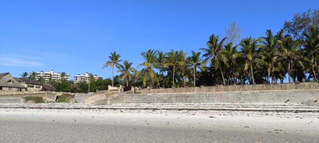 The shores of Maasai Beach Mombasa The-best-beaches-in-mombasa