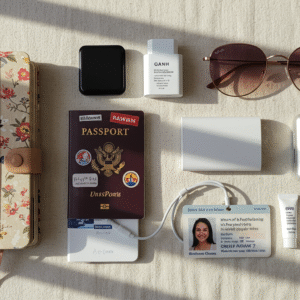 Solo-travel-starter-checklist-with-essential-items-for-first-time-travelers