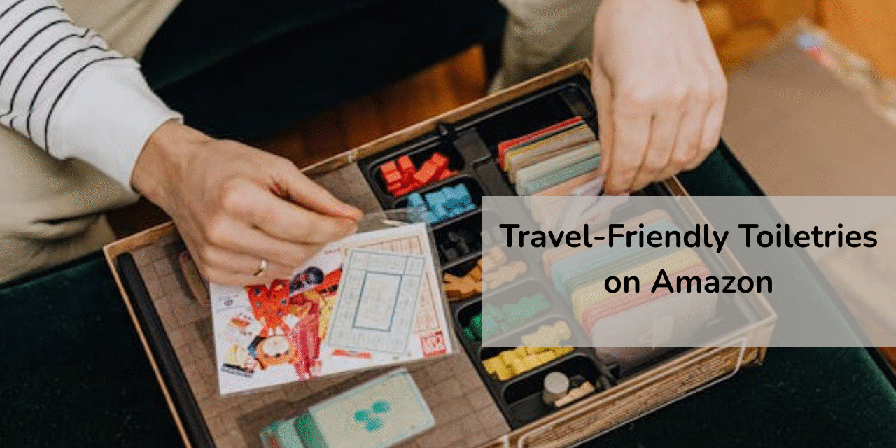 Travel-friendly-toiletries-on-Amazon-neatly-organized-in-a-compact-storage-case