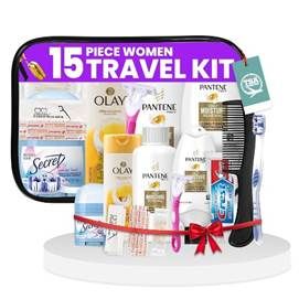 TrekTote-15-Piece-Travel-Toiletry-Kit